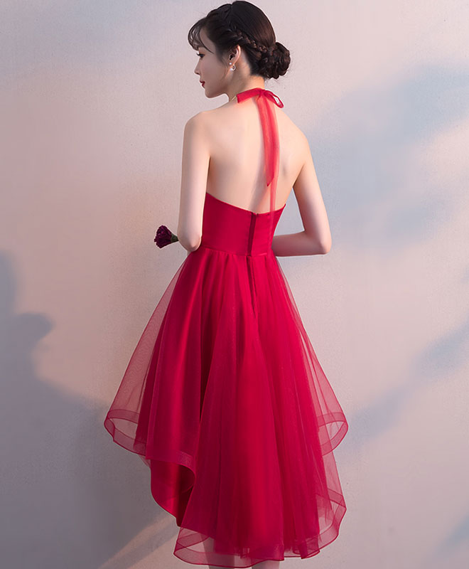 Cute Tulle Lace Applique Short Prom Dress, Homecoming Dress