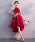 Cute Tulle Lace Applique Short Prom Dress, Homecoming Dress