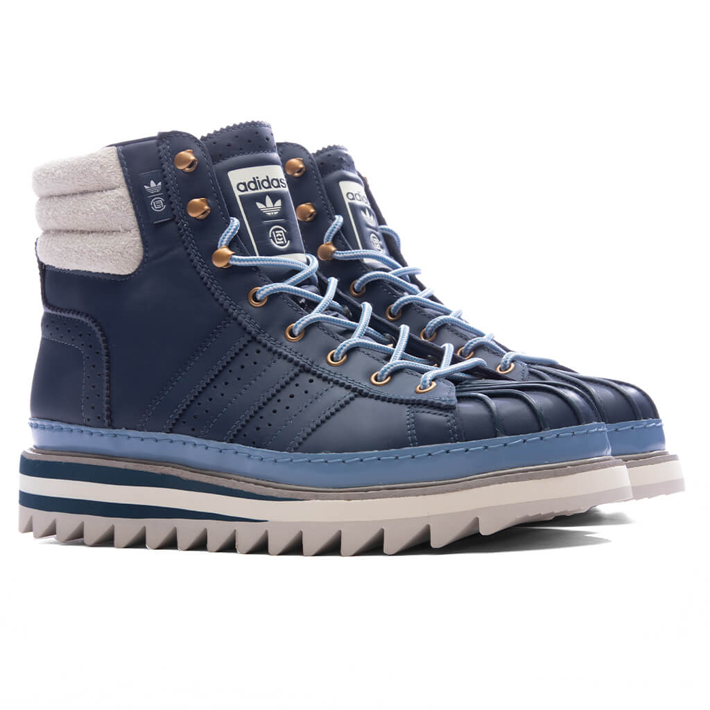 Adidas x CLOT Pro Model By Edison Chen - Mineral Blue/Cream White