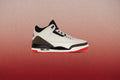 Air Jordan 3 Retro OG 'World's Best Dad' - Sail/Black/University Red/Pale Ivory